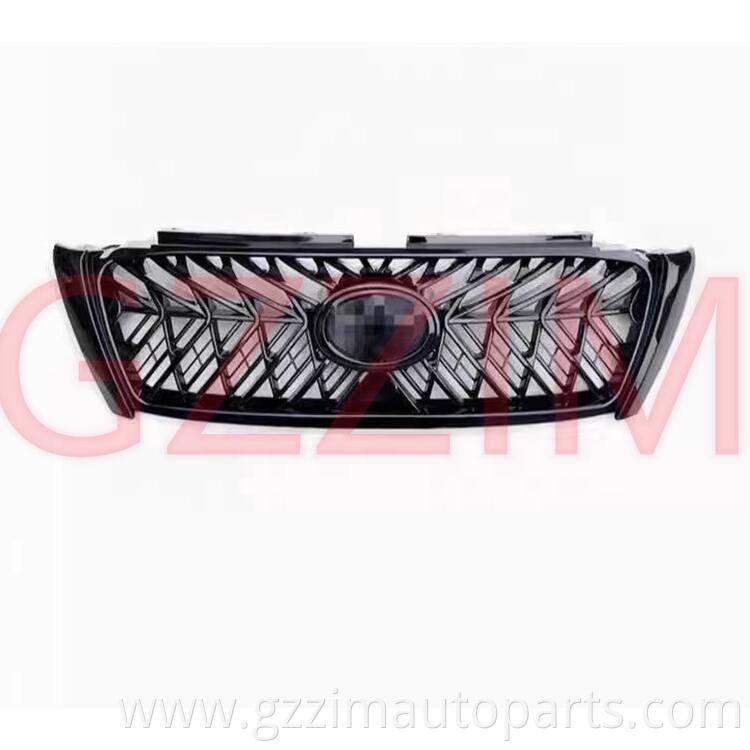 Abs Plastic Modified Black Knight Style Front Bumper Grille For Fj150 2014 20171